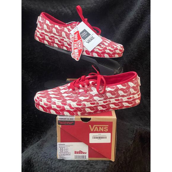 Vans Authentic Opening Ceremony Red Snake sz m8 w9.5 - Picture 1 of 8